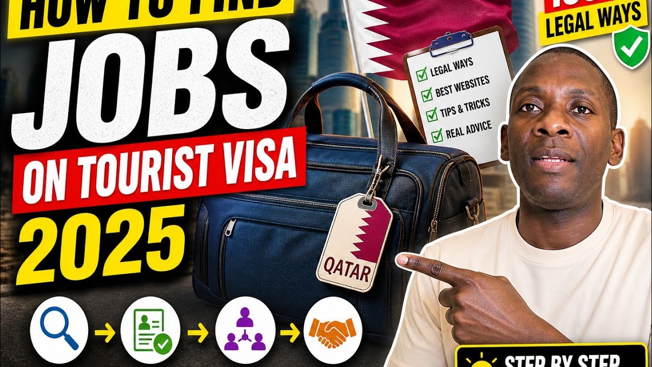 Networking in Qatar 2025 | How to Find Jobs on a Tourist Visa| Mexcreationtv