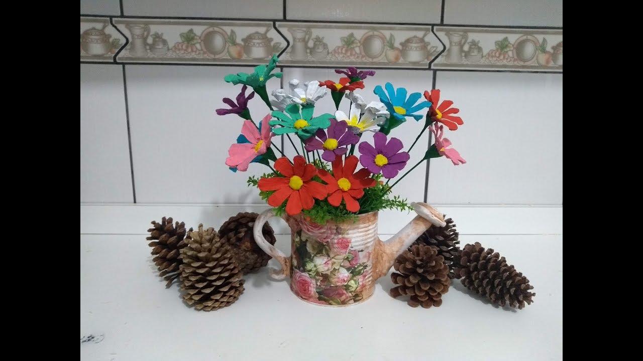FLOR DE PINHA / REAPROVEITAMENTO / DIY / FÁCIL DE FAZER