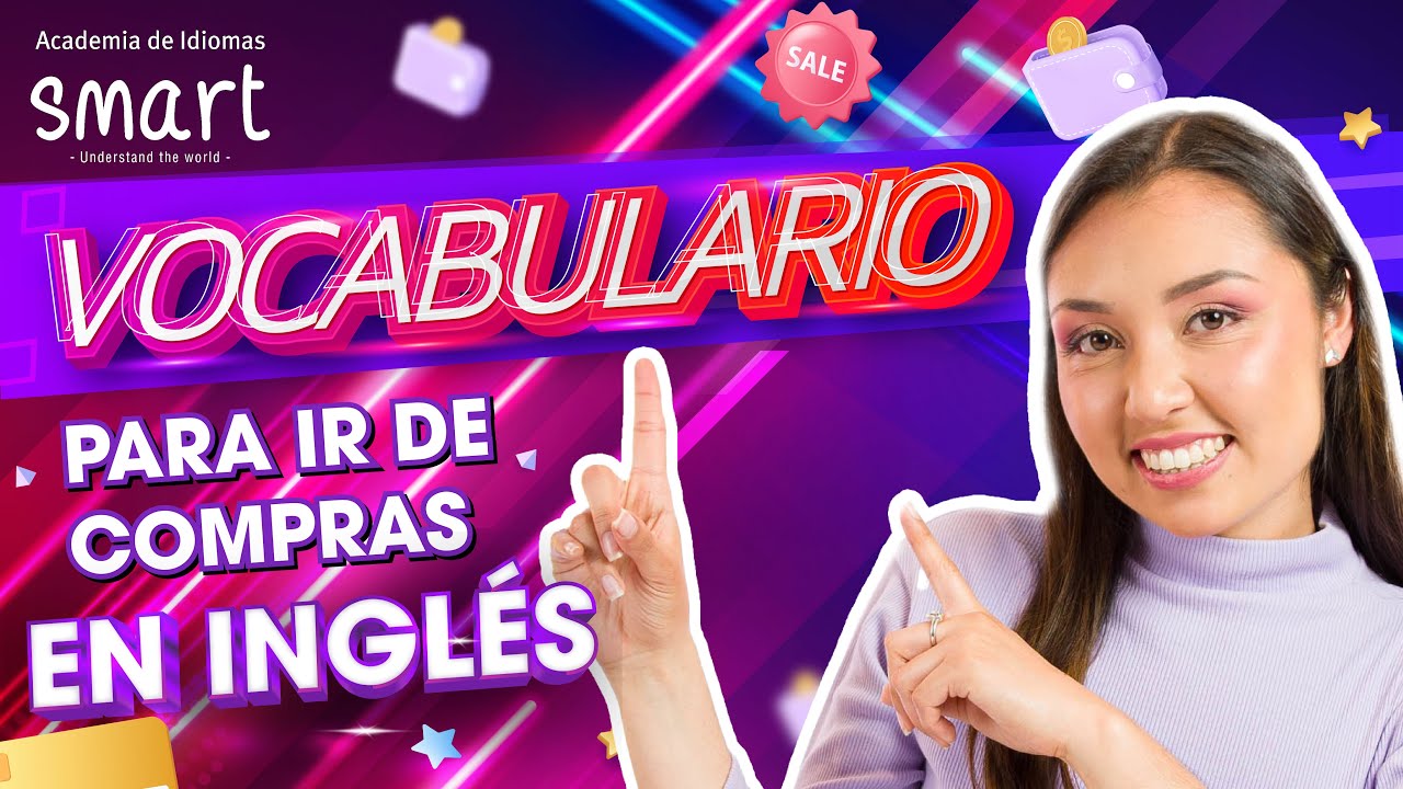 Vocabulario para ir de comprar en inglés🛍️💳