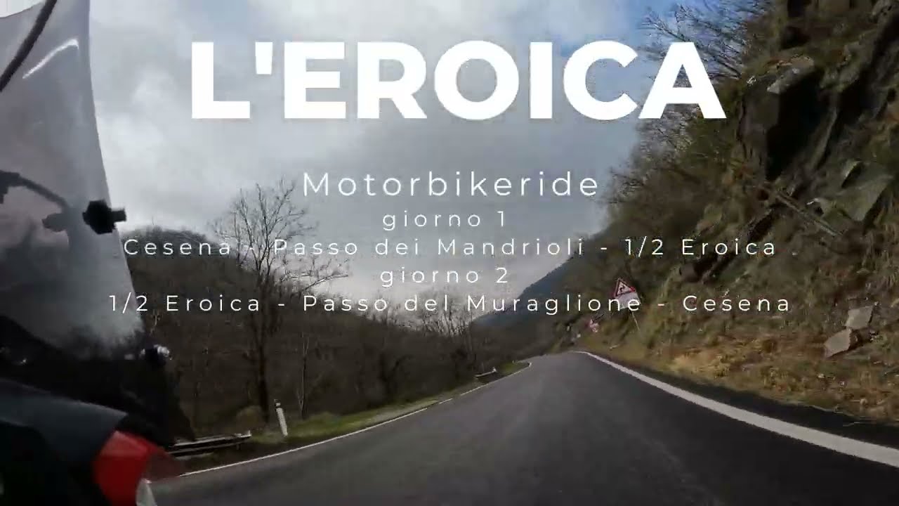 L'EROICA in moto in 15 min. Strade bianche, paesaggi, emozioni, ...