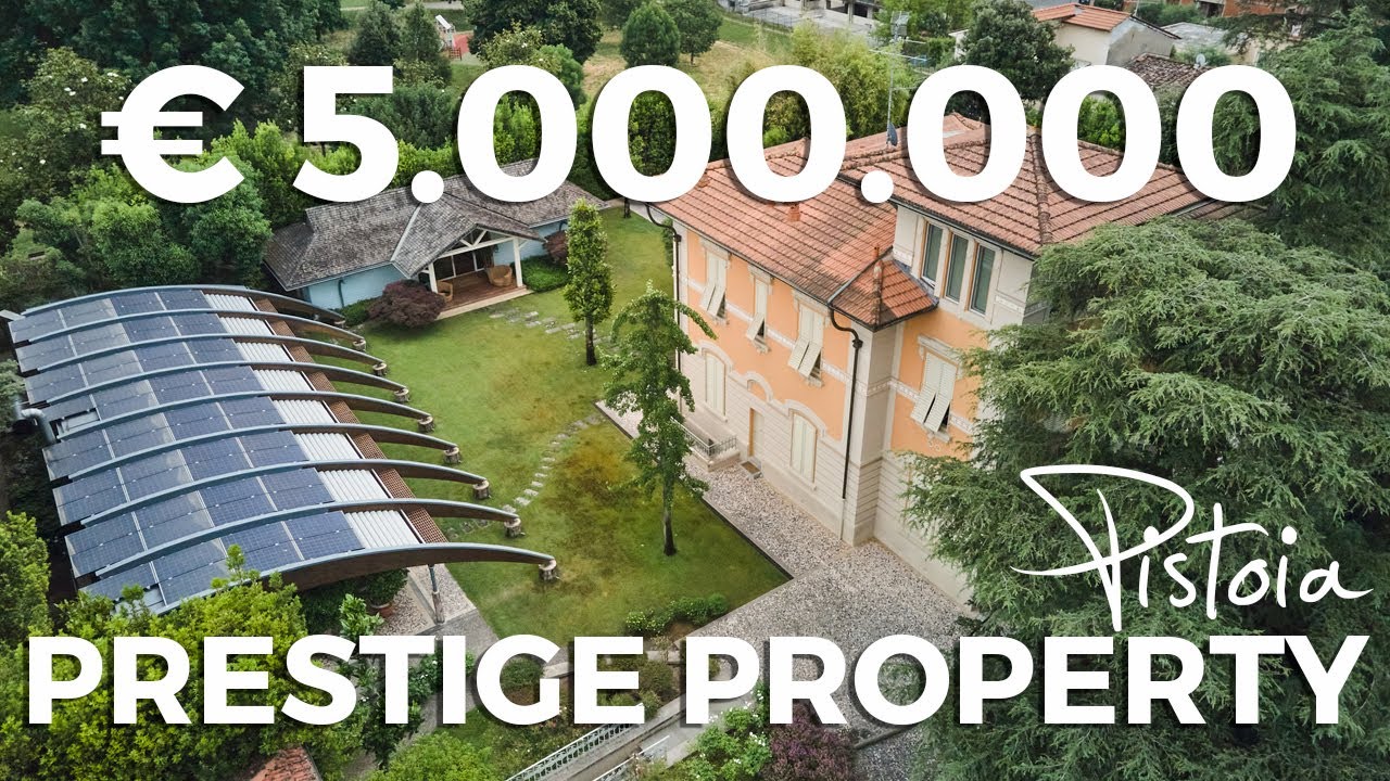 Prestige LIBERTY VILLA for 5.000.000 &euro; - Pistoia Italy | managed  by The Dream Real Estate
