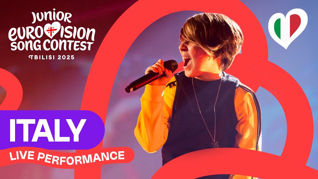 Leonardo Giovannangeli - Rockstar (LIVE) | Italy 🇮🇹 | Junior Eurovision 2025 | #JESC2025