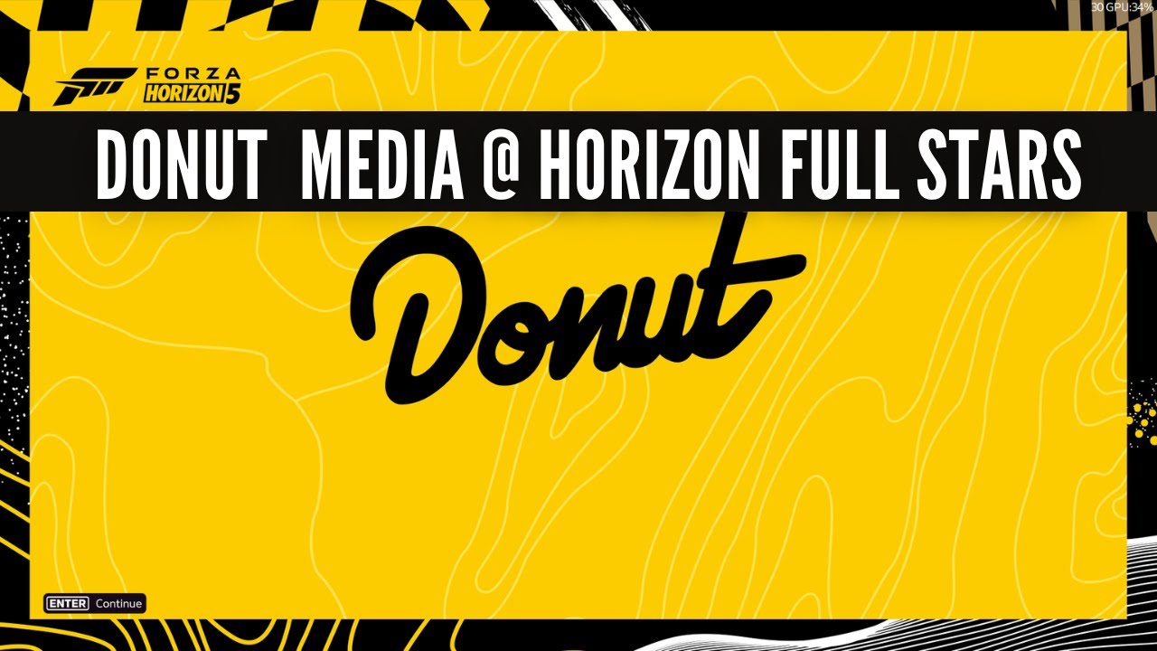 Forza Horizon 5 Donut Media @Horizon How to 3 Star All Chapters