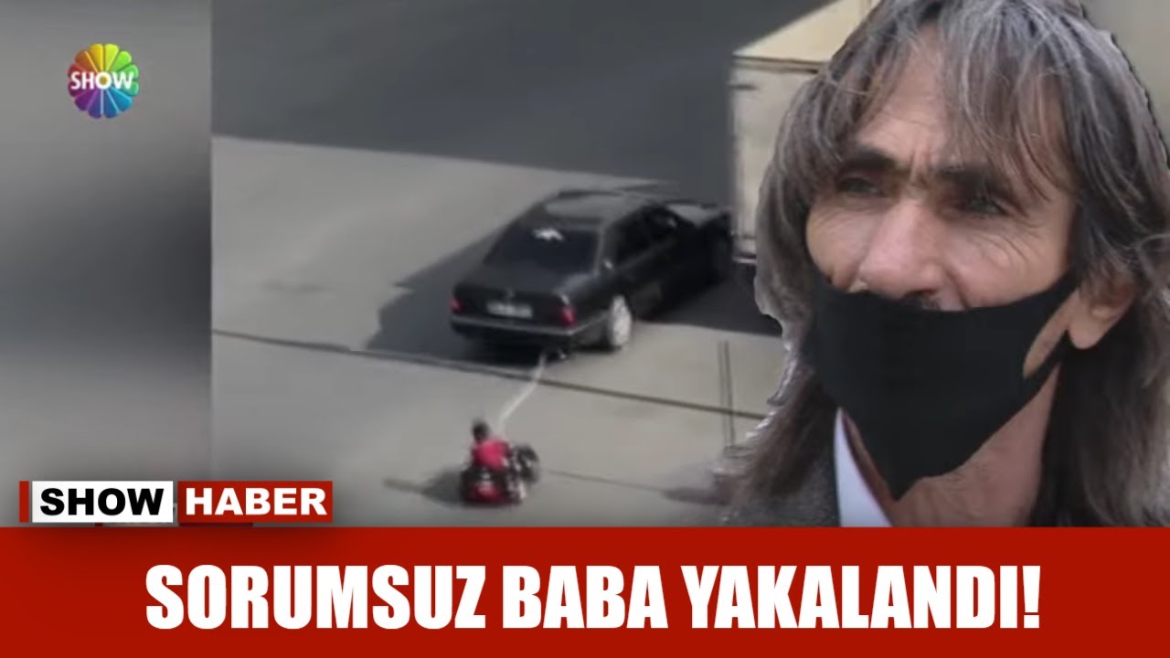 Sorumsuz baba yakalandı!
