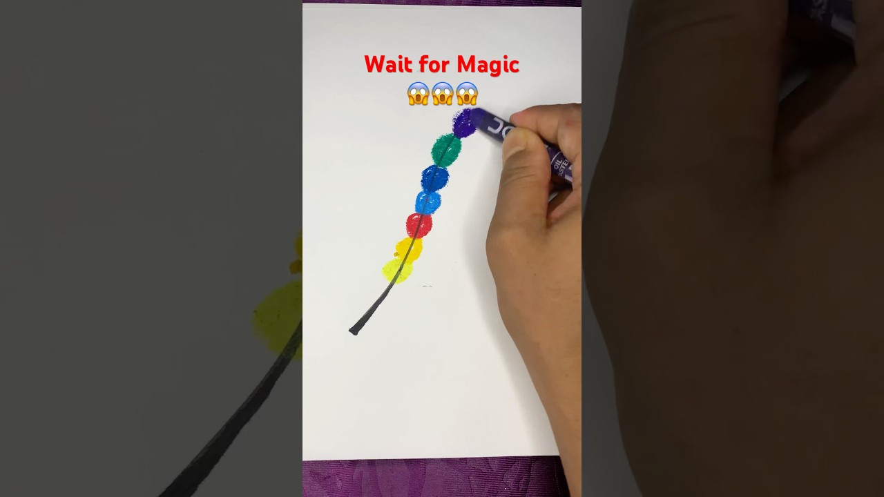 DIY Rainbow 🌈 Creative Art 🌈 #shorts #art #ytshorts #creative #kids