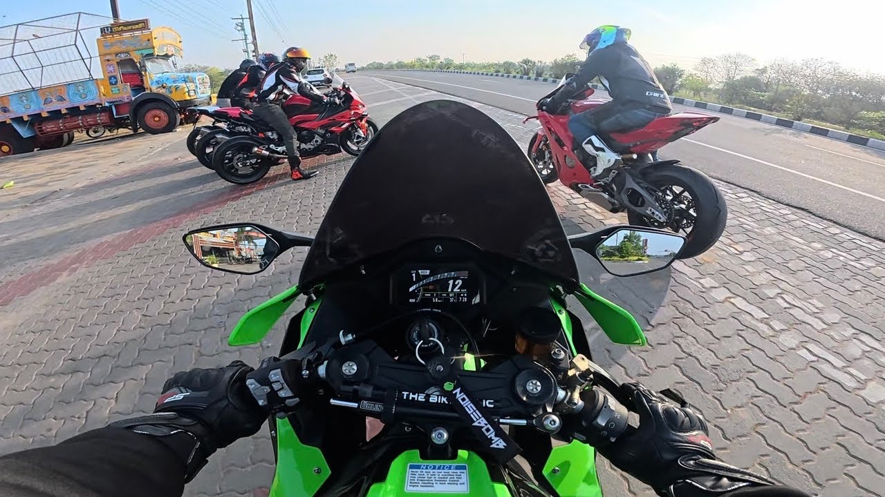 Sunday ride Kawasaki zx10r, Bmw s1000rr, Ducati panigale v4 💀💥