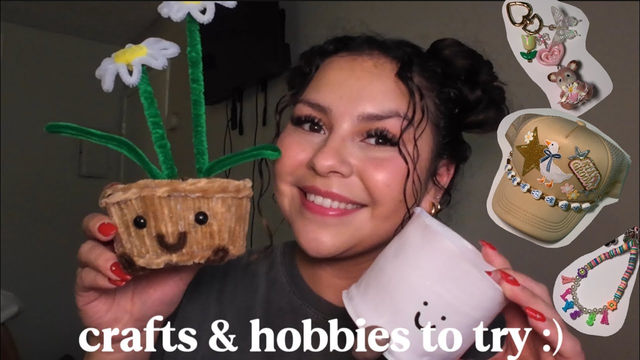 crafts ideas I loved & to try when you want a new hobby 💗