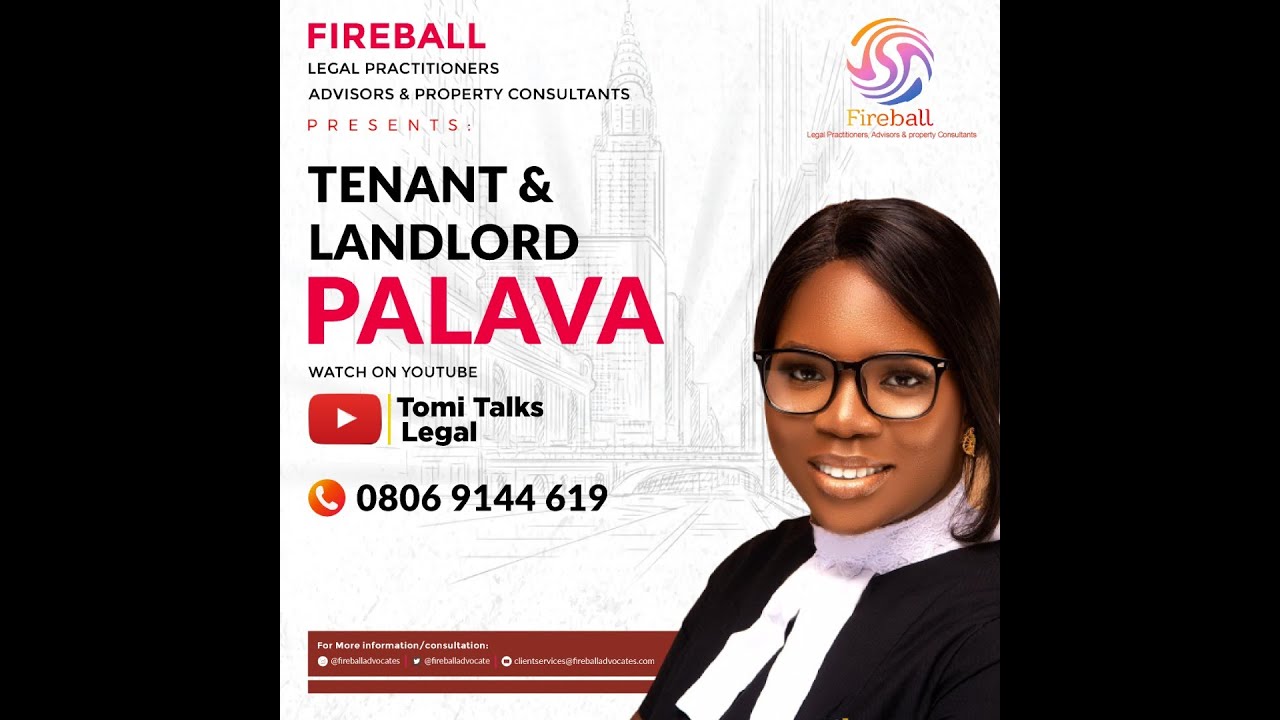 TOMI TALKS LEGAL: Landlord ,Tenant wahala ? This is what you need to know!!!!