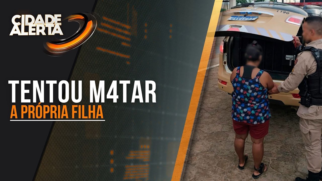 CONDENADA: MULHER QUE TENTOU MATAR A FILHA DE 3 ANOS A MACHADADAS É PRESA EM RIO PARDO DE MINAS