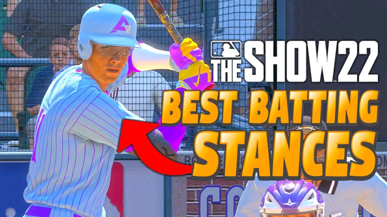 THE BEST BATTING STANCE FOR YOUR BALLPLAYER in MLB The Show 22
