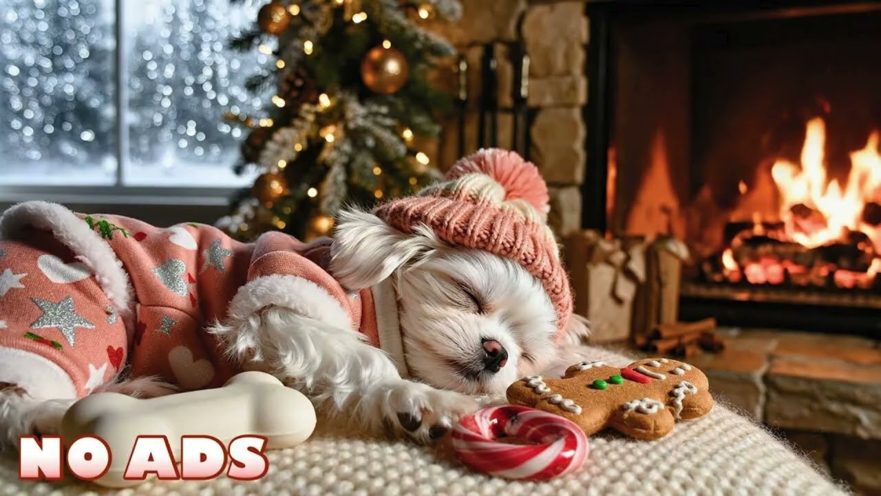 Christmas Music for Dogs 🎄🐶 Calming Holiday Sounds to Relax Anxious Dogs