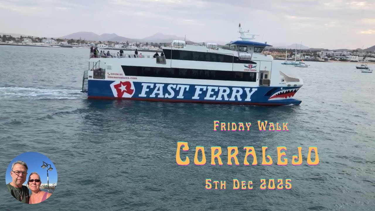 We Took the Ferry to Fuerteventura for Christmas — Here's What We Found 🌊