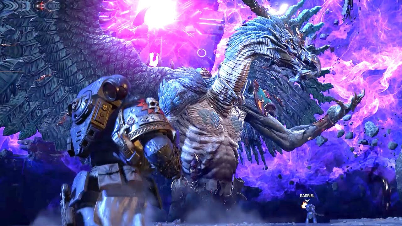 Warhammer 40k Space Marine 2 - Lord of Change Boss Fight & Ending