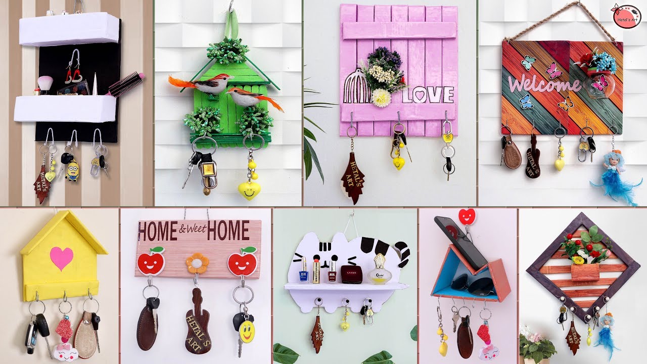 10+ Beautiful Key Stand Ideas !!! Best Home Useful Craft Making at Home