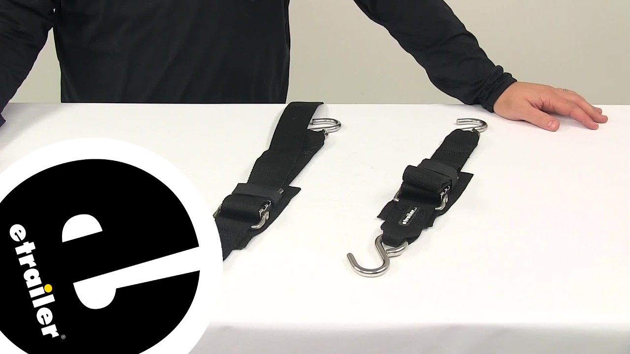 etrailer | Comprehensive Review: BoatBuckle Kwik-Lok Transom Tie-Down Straps
