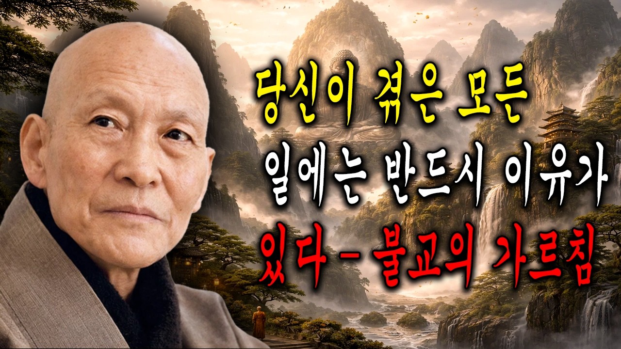 당신이 겪은 모든 일에는 반드시 이유가 있다 – 불교의 가르침｜ 법정 스님 지혜 ｜ 불교 ｜ 인생명언 ｜ 평온한 삶 ｜ 무소유 ｜ 행복한 노후