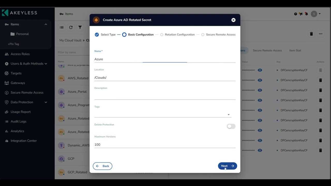 🔄 Automated Credential Rotation with Akeyless: Secure Dynamic & Rotated Secrets!