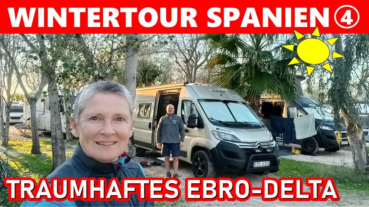 SONNE PUR im EBRO-DELTA ☀️ Flamingos & Küstenwege in L'Ampolla | Spanien mit dem Wohnmobil
