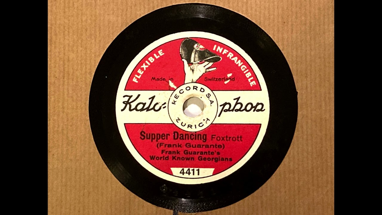 Supper dancing - Frank Guarente's World Known Georgians - Kalophon 4411
