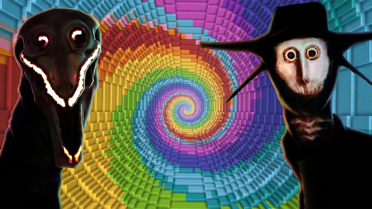 I Added Horror Mods to The Dropper in Minecraft