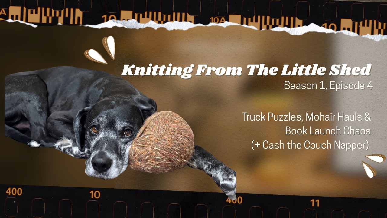 Truck Puzzles, Mohair Hauls & Book Launch Chaos (+ Cash the Couch Napper)