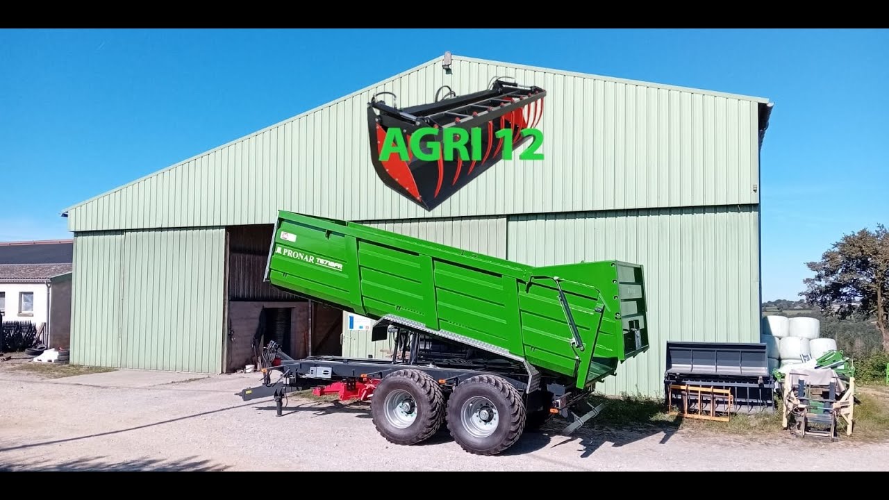 Benne PRONAR 18 t : Présentation par AGRI 12