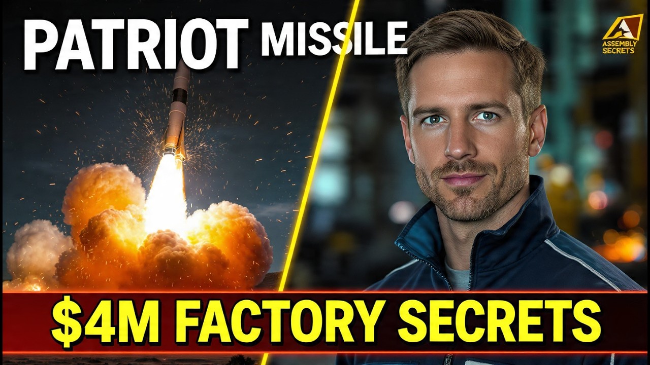 Inside Patriot Missile Factory $4 Million Interceptors |  Assembly Secrets