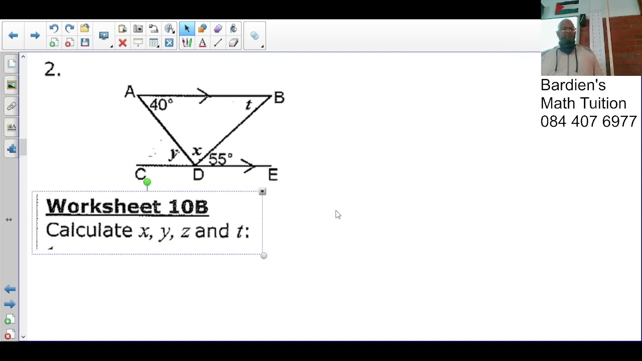 Gr 10 Euclidean Geometry L2(P1) WS 10B (Revision)