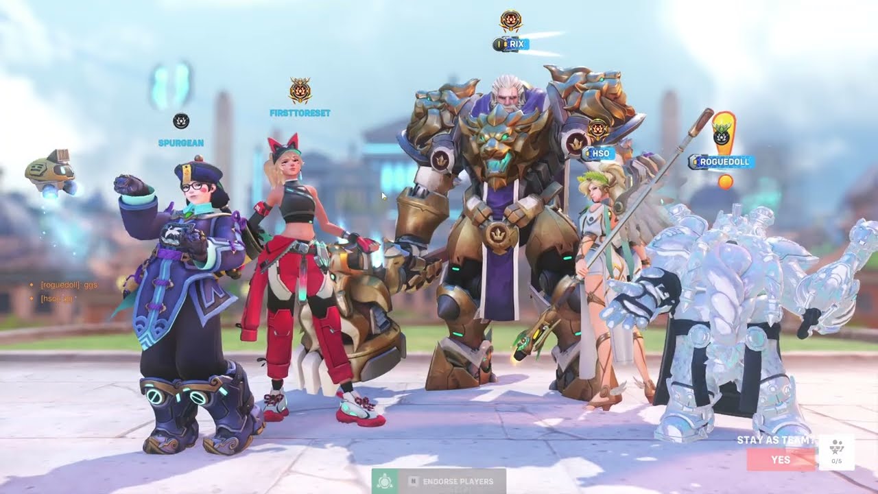 Overwatch: EP012 كومب استعدنا الحساب الاساسي 🚀