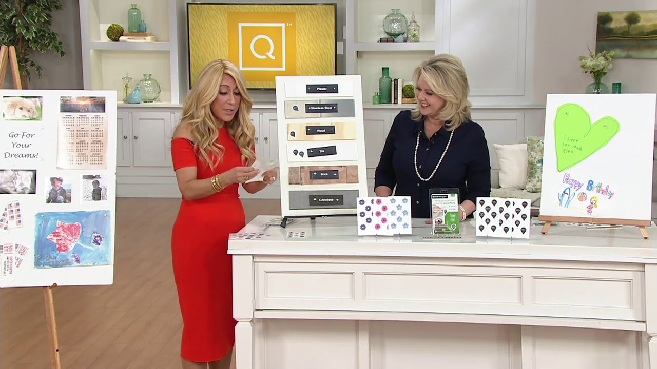 GoodHangups S/24 Magnetic Reusable Hanging System by Lori Greiner on QVC