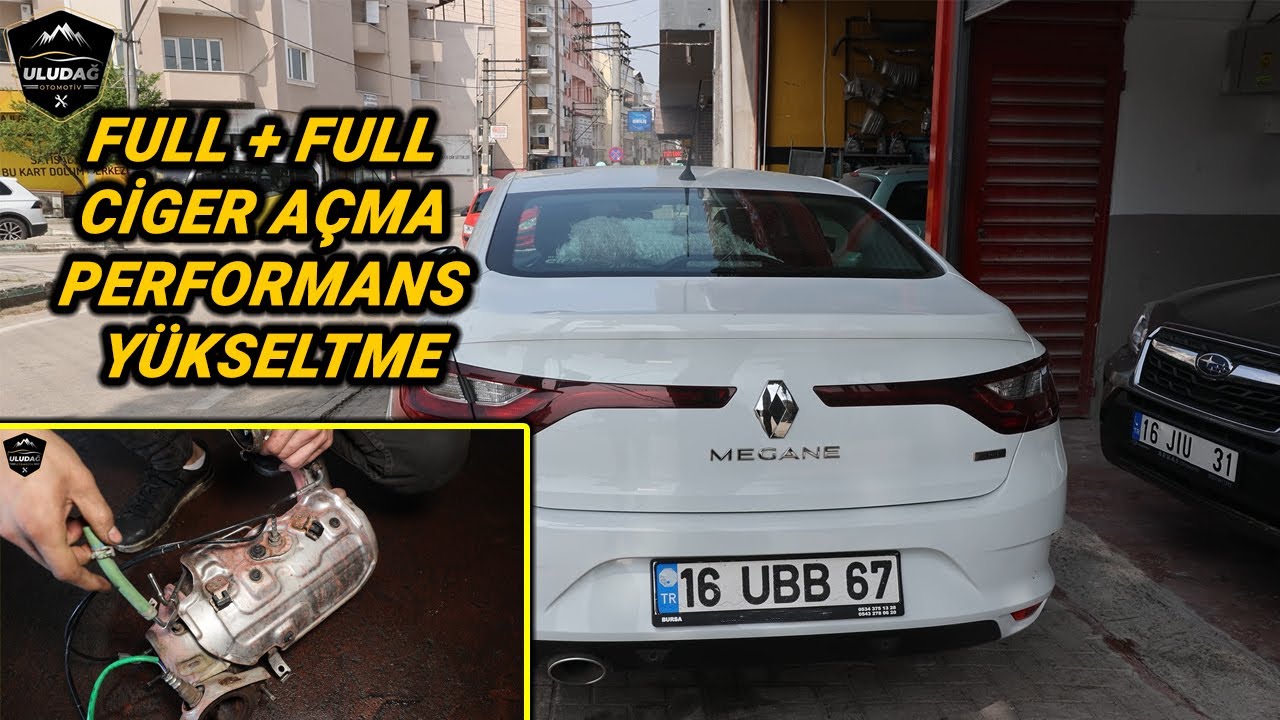 ARABA'NIN ÇEKİŞİ ANINDA DEĞİŞTİ ! (Renault Megane 4 Partikül Fitresi | Egr | Manifold | Temizliği)