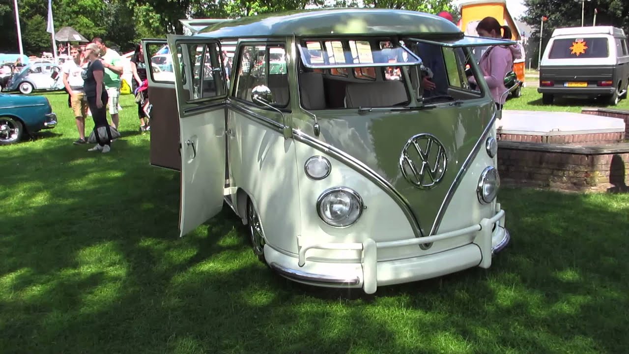 vw type2 t1 micro bus  @ IKW Wanroij 2014