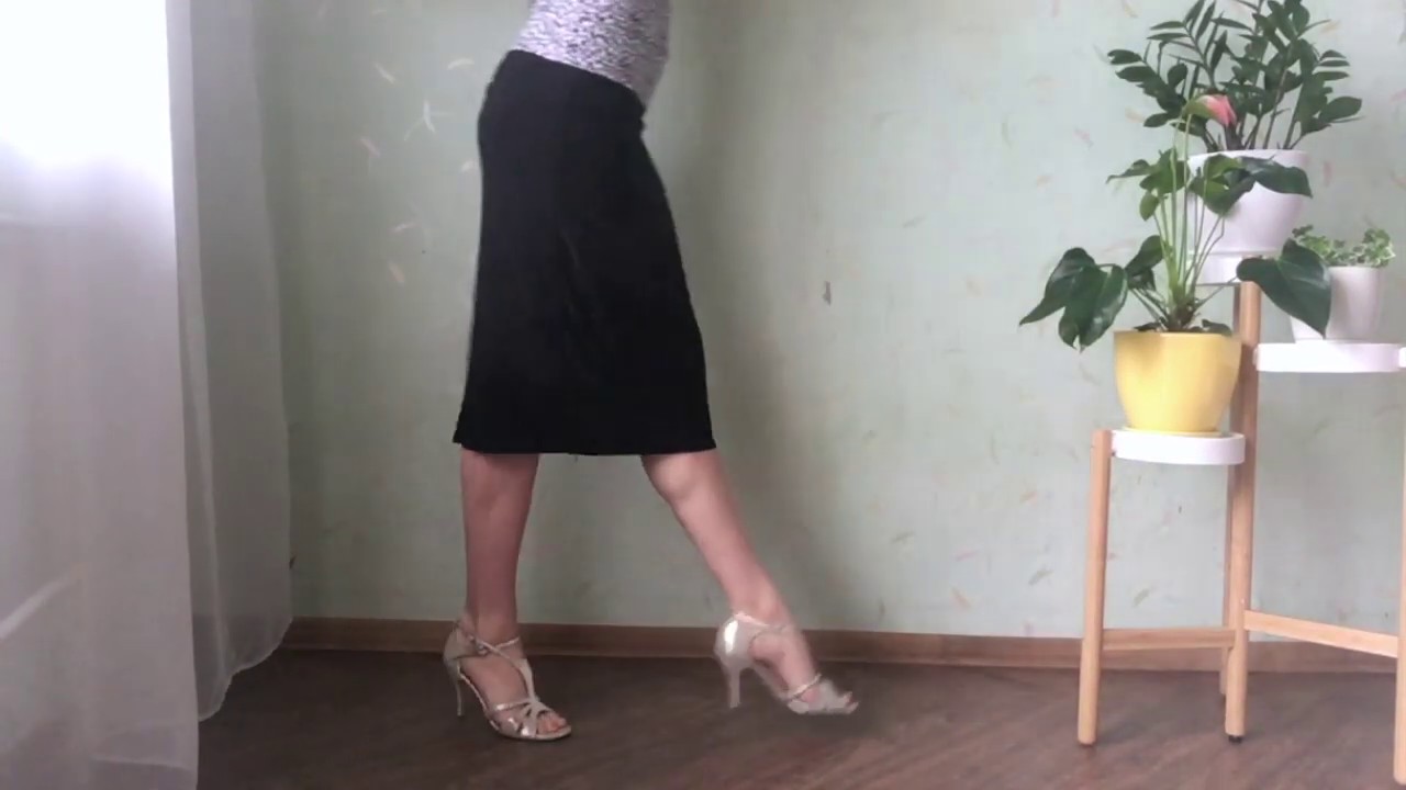 Angelina Zubko. Tango Women´s Technique. Improvisation - Chau pinela.