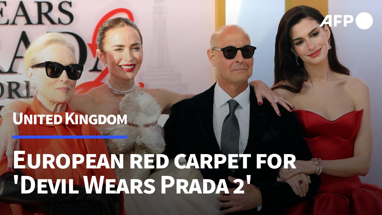 'Devil Wears Prada 2' stars walk red carpet at European premiere in London | AFP