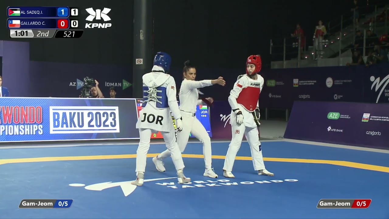 521 R16 Women  67kg JOR AL SADEQ J  CHI GALLARDO C