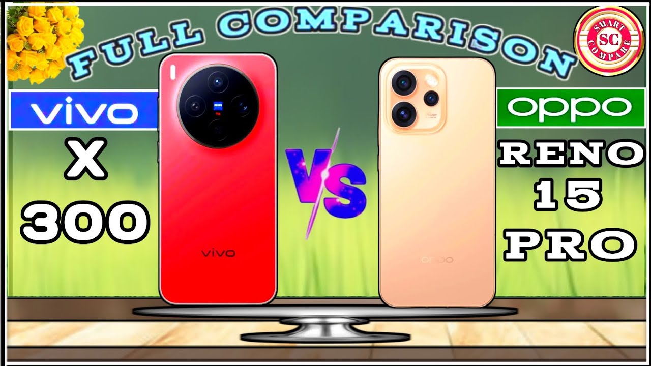VIVO X 300 (V/S) OPPO RENO 15 PRO⚡FULL COMPARISON VIDEO🔥SMART COMPARE : WHICH ONE BETTER ?