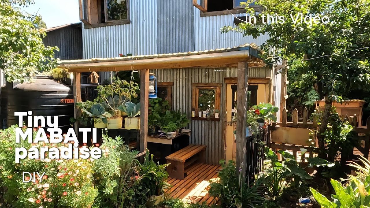 Tiny MABATI Paradise#tinyliving