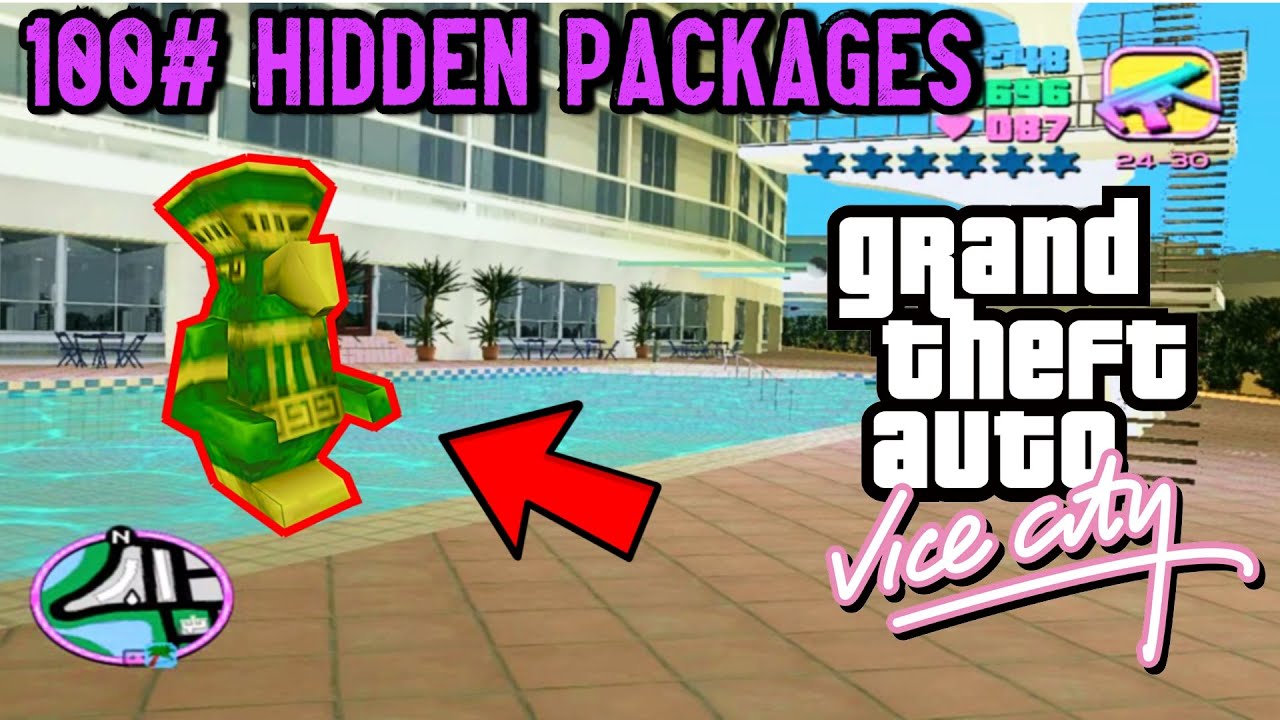 GTA Vice City 100% Completion - 100 Hidden Packages