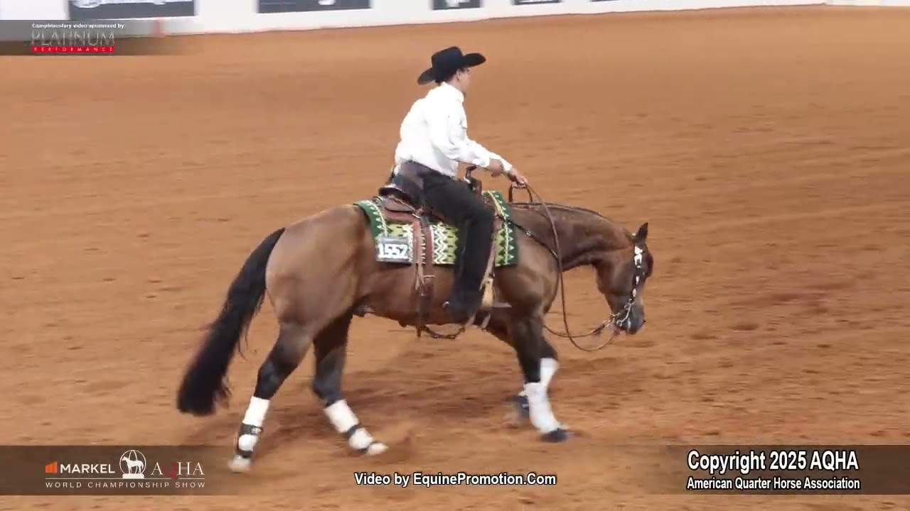 2025 Junior Reining World Champion