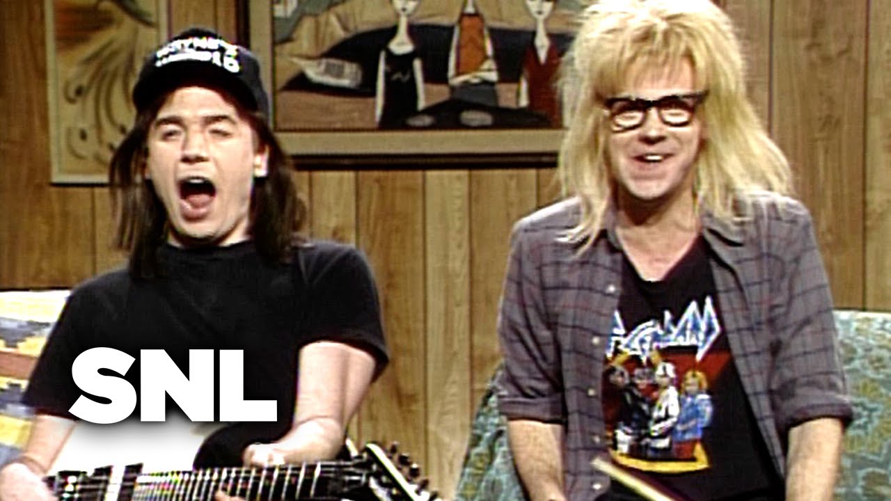 Wayne's World: Bill Clinton - SNL