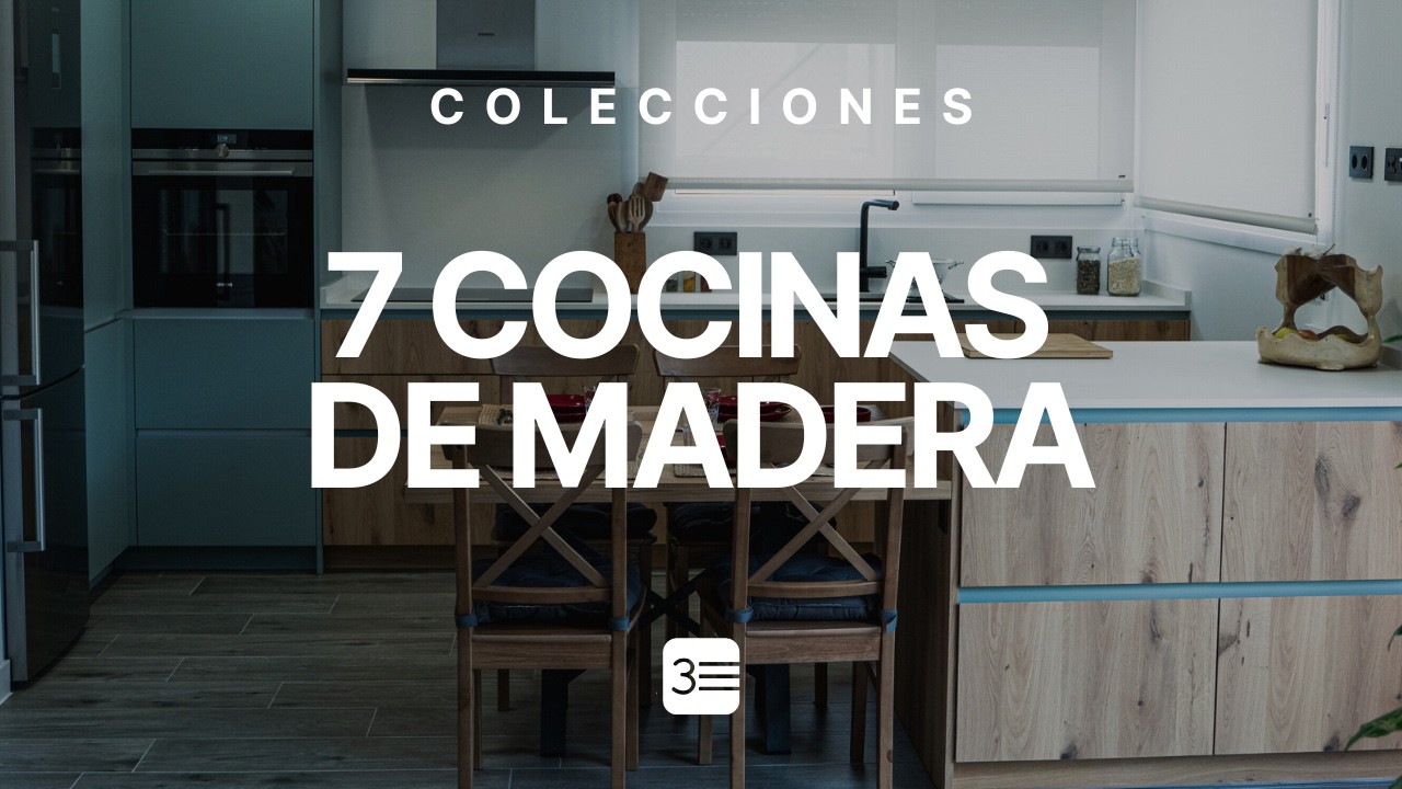 Estas 7 Cocinas de Madera Har&aacute;n que Quieras Remodelar la Tuya de Inmediato