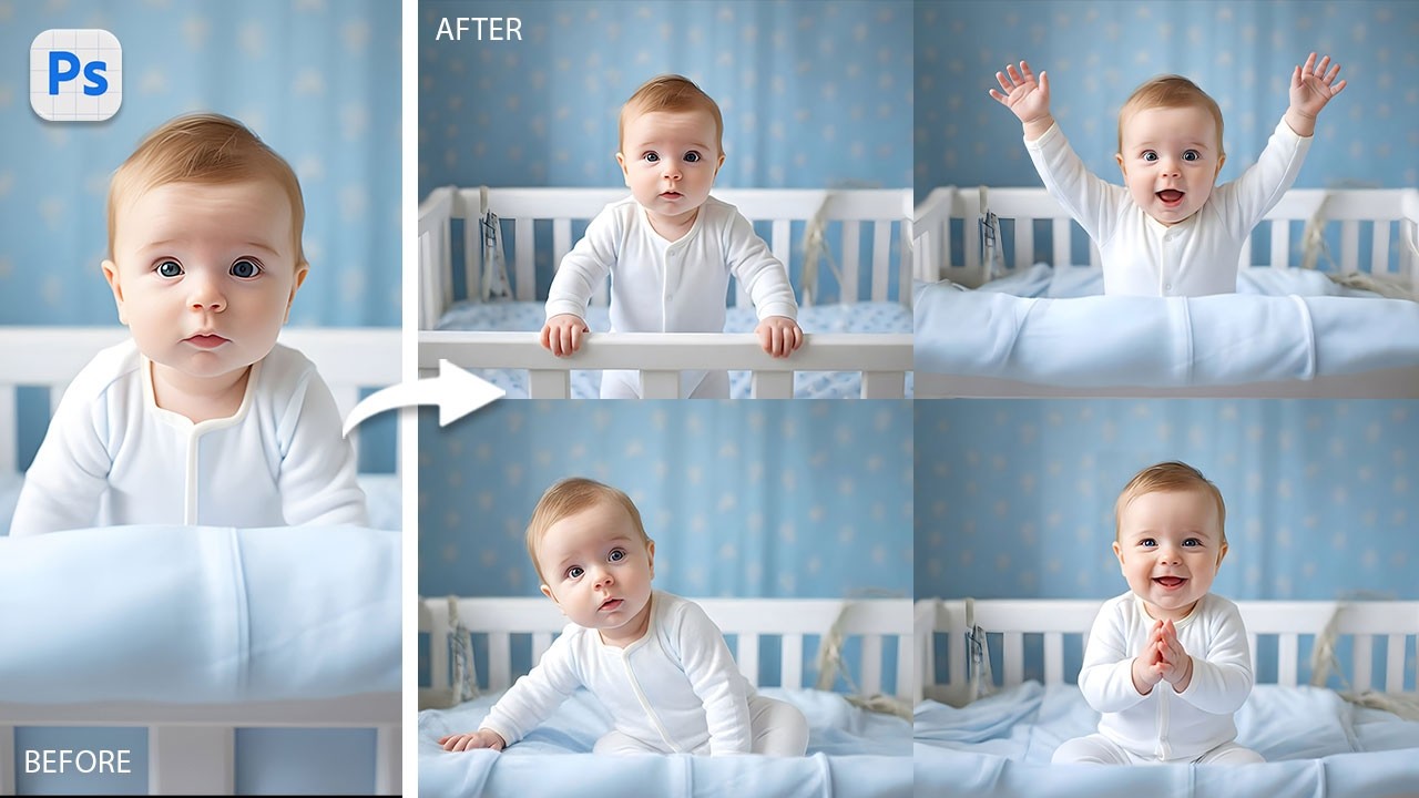 От одного изображения к множеству поз — потрясающий лайфхак для Photoshop!