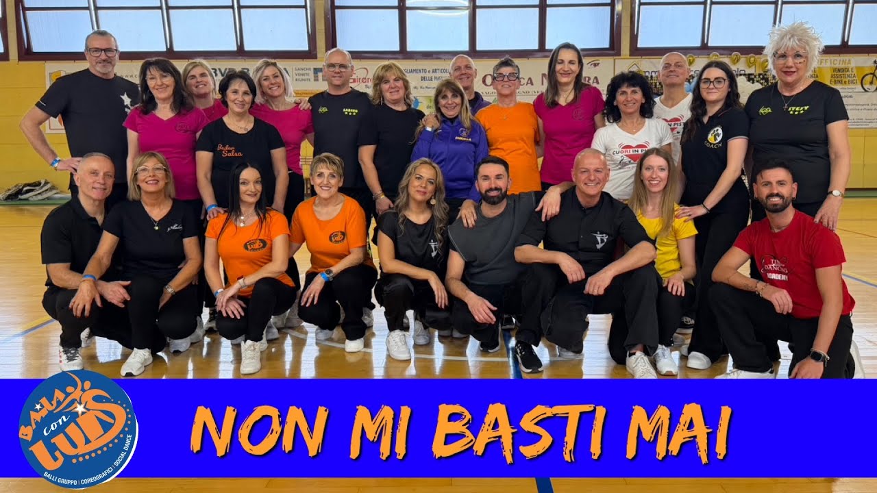 NON MI BASTI MAI La Preside RAI 1 COREOGRAFIA + TUTORIAL || BAILA CON LUIS 2026