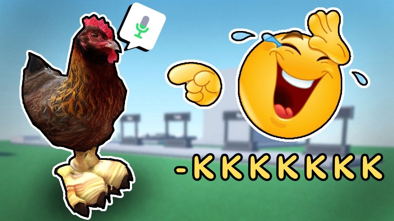 O GALO MAIS ENGRAÇADO DO ROBLOX! KKKKKKKKKK