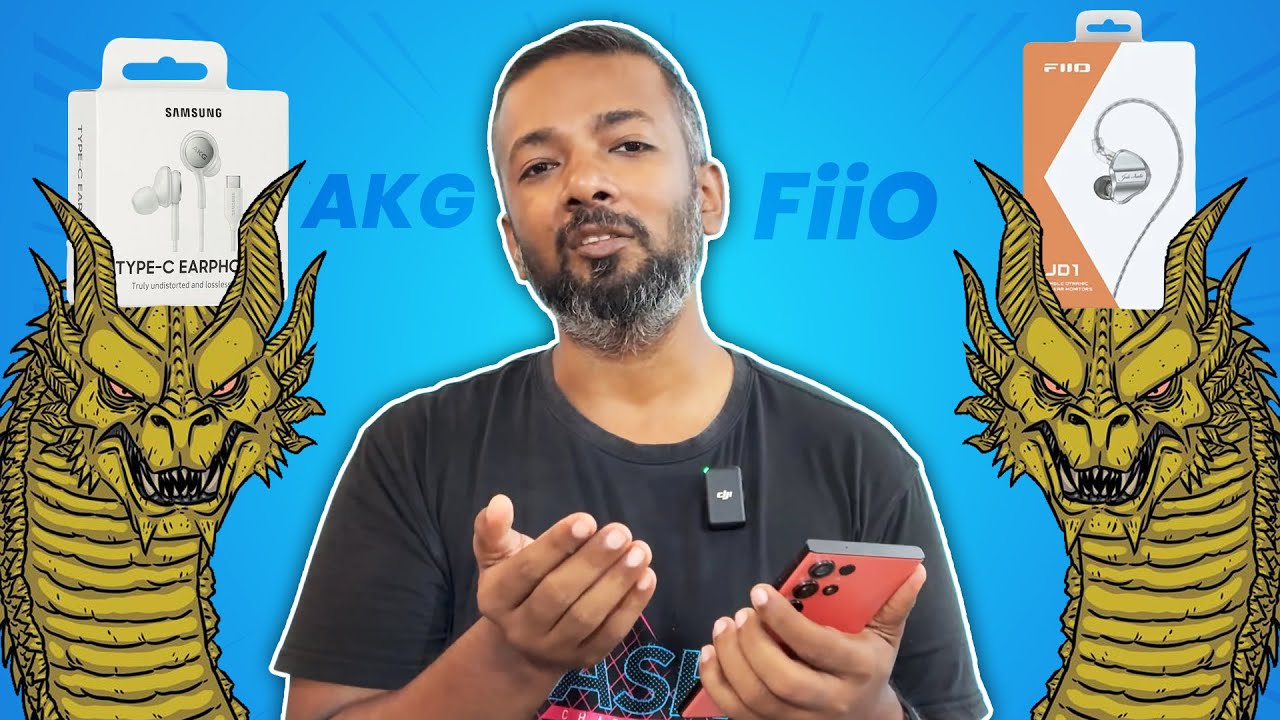 AKG Type-C vs FIIO JD1 Type-C - Which one is comfortable and superior #SBUS
