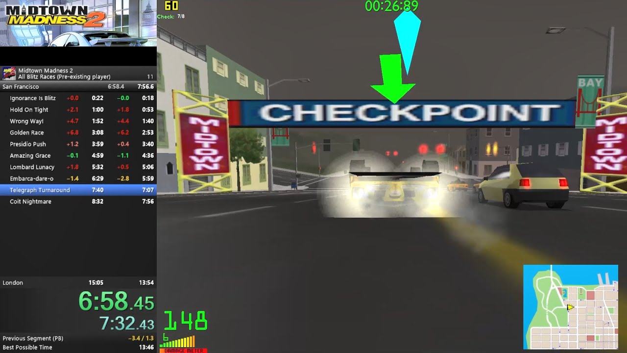 Midtown Madness 2, All Blitz Races [PEP] - 