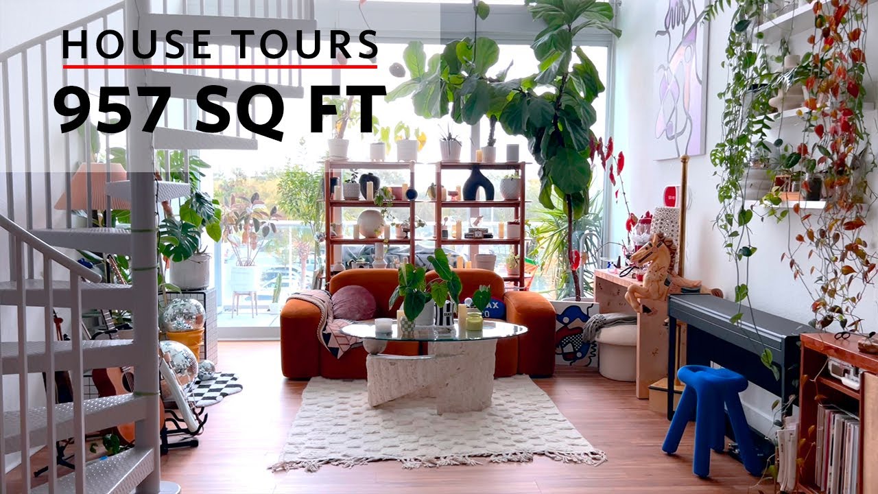 House Tours: A 957 Sq Ft Lofted Home in Orlando, Florida
