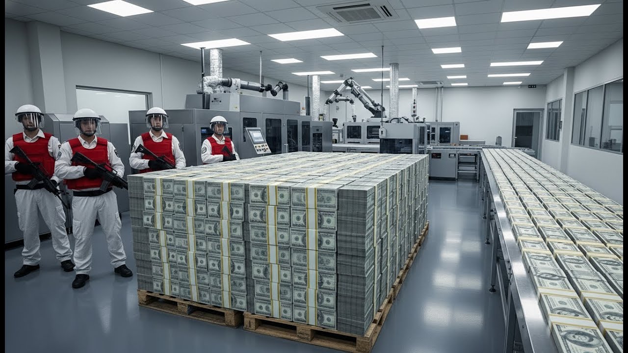 Inside a Dollar Printing Factory: Currency Printing Process (Full Tour)
