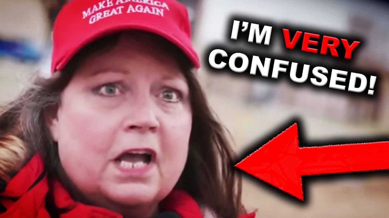 Trump Supporter Doesn't Understand Question... Answers Anyway