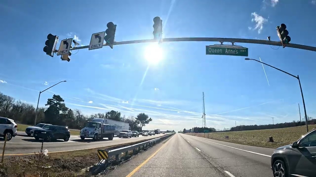 US50 from Queenstown, MD to Ocean City, MD